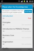 PROJstudy PRINCE2 Chapter Test syot layar 1