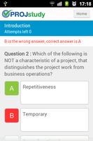PROJstudy PRINCE2 Chapter Test screenshot 2