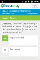 PROJstudy PRINCE2 Chapter Test screenshot 3