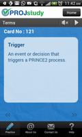 PROJstudy PRINCE2 Flashcard تصوير الشاشة 2