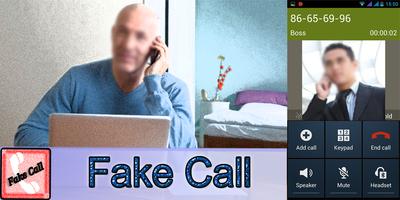 Fake Call & SMS постер