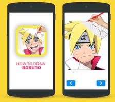 How to Draw Boruto uzumaki Affiche