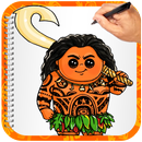 How To Draw Maui Moana APK