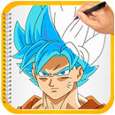 How to Draw Super Saiyan God APK