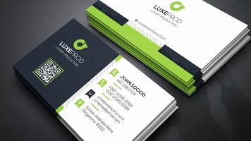 Business Card Design - Visiting Card Maker Affiche