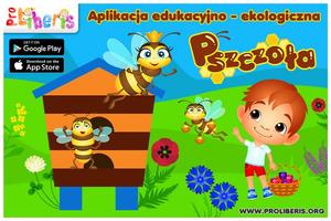 Pszczoła - edukacja dla dzieci-poster