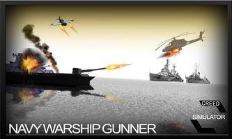 Navy Warship Gunner WW2 Battleship Fleet Simulator स्क्रीनशॉट 2