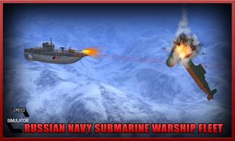 الروسية البحرية الغواصة الحربية أسطول: محاكاة 3D تصوير الشاشة 1