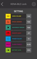 XENA BLE Lock captura de pantalla 1