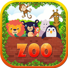 Trip To The Zoo Kids Game icône
