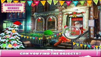 Christmas Street Hidden Object スクリーンショット 1