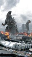 Godzilla Wallpapers HD Lock Screen স্ক্রিনশট 1