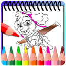 How to color Paw Patrol ( coloring pages) APK