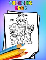 How to color Paw Patrol ( coloring pages) screenshot 2