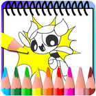 How to color the powerpuff girls ( coloring pages) icon