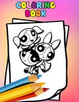 How to color the powerpuff girls ( coloring pages) screenshot 2
