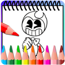 How to color bendy and the ink machine -coloring- APK