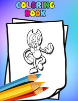 How to color bendy and the ink machine -coloring- screenshot 1