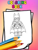 How to color Lego Batman (coloring pages) capture d'écran 2