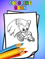 How to color sonic the hedgehog ( coloring pages) capture d'écran 1