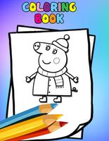 How to color Peppa Pig ( coloring pages) screenshot 2