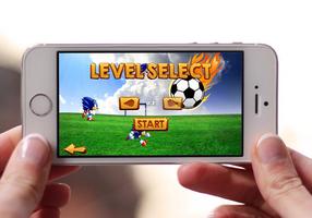 Super Sonic Soccer Adventure imagem de tela 1