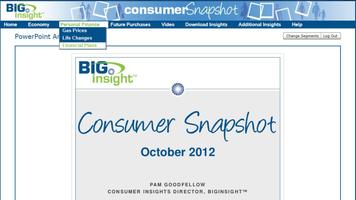 Consumer Snapshot Tablet Affiche