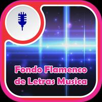 Fondo Flamenco de Letras Musica poster