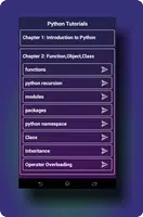 Learn python : python tutorial Screenshot 1