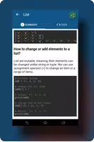 Learn python : python tutorial Screenshot 3