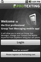 ProTexting - SMS Marketing الملصق