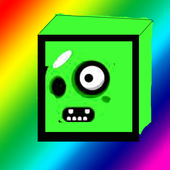 Angry Clash Zombie Cube Dash icon
