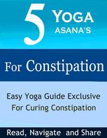 5 Yoga Poses for Constipation पोस्टर