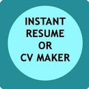 Instant Resume / CV Maker Free for Job Seekers APK