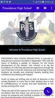 Providence High School poster