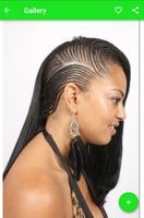 Coiffure africaine pour femme Affiche