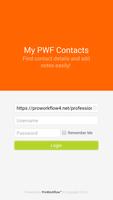 PWF Contacts Plakat