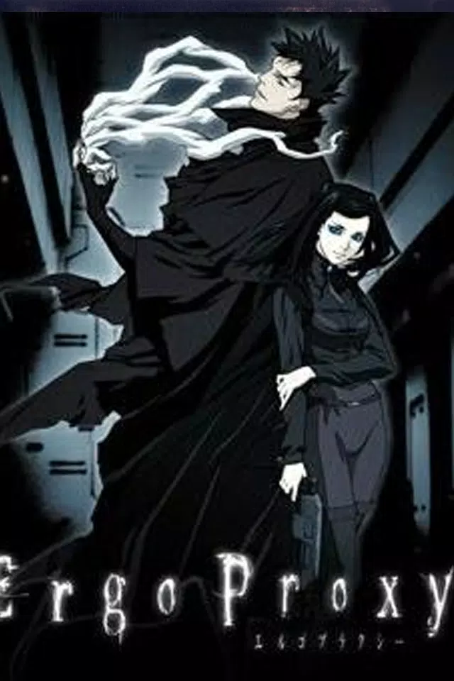 Download Protagonist From Ergo Proxy In A Dramatic Backdrop Wallpaper