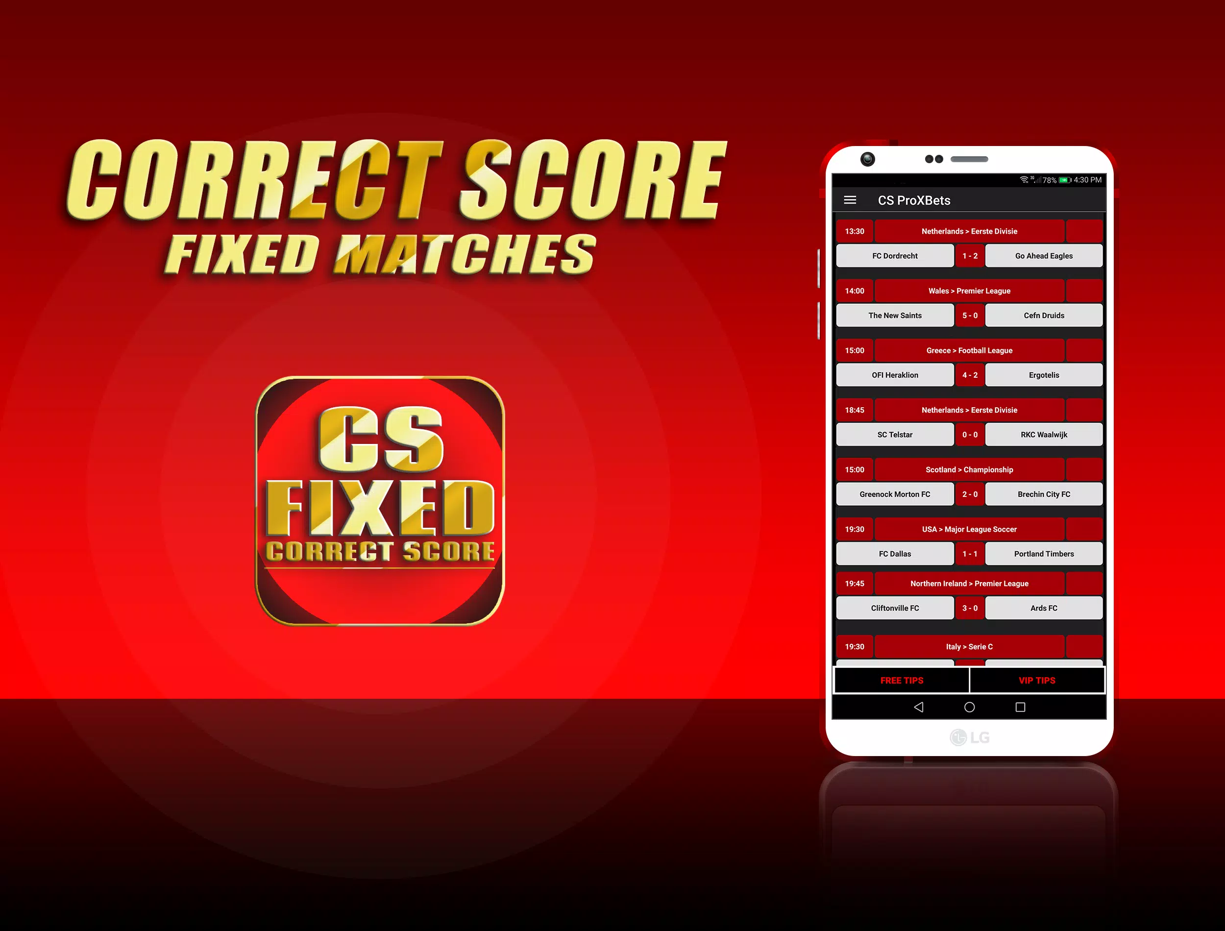 CS Correct Score FIXED Betting Tips: ProXBets Bets APK per Android Download