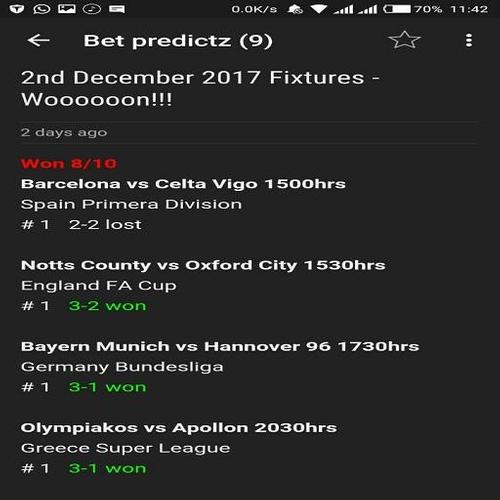 Bett Scorer Predictz For Android Apk Download