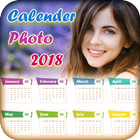 Calendar photo frames 2018 & Calendar photo Editor ไอคอน