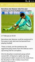 برنامه‌نما Neymar News عکس از صفحه