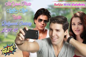 Selfie with Celebrity : Celebrity Photo Editor Affiche