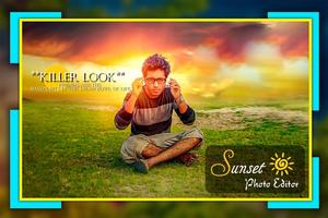 Sunset Photo Editor HD syot layar 2