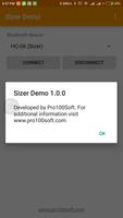 Sizer Demo captura de pantalla 1