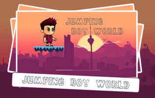 Jumping Boy World adventure Affiche