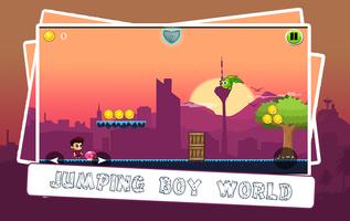 Jumping Boy World adventure captura de pantalla 1