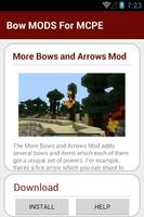 Bow MODS For MCPE capture d'écran 2