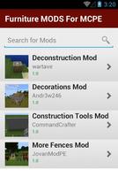 Furniture MODS For MCPE Ekran Görüntüsü 1