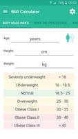 BMI Calculator پوسٹر